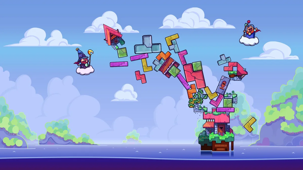 Tricky Towers — широкий постер