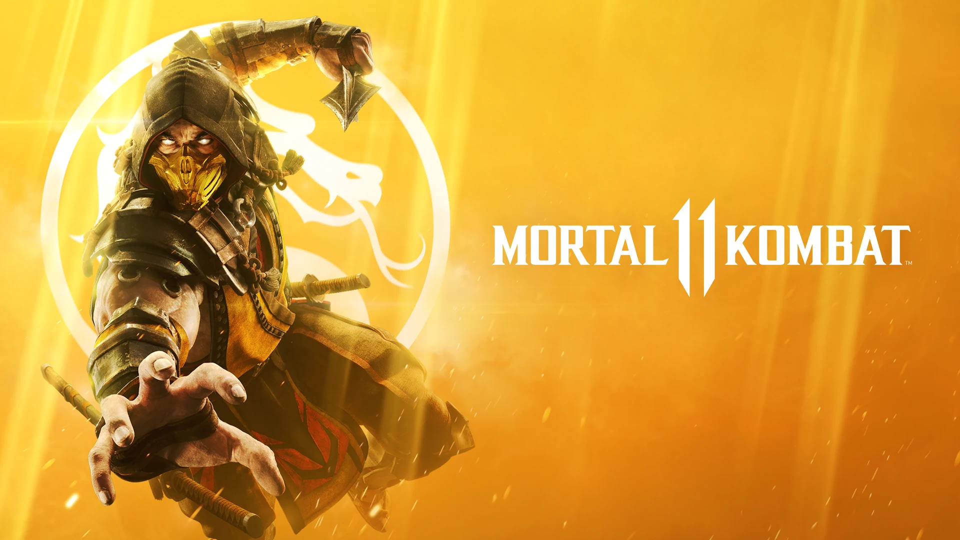 Широкий постер игры Mortal Kombat 11 (МК11)