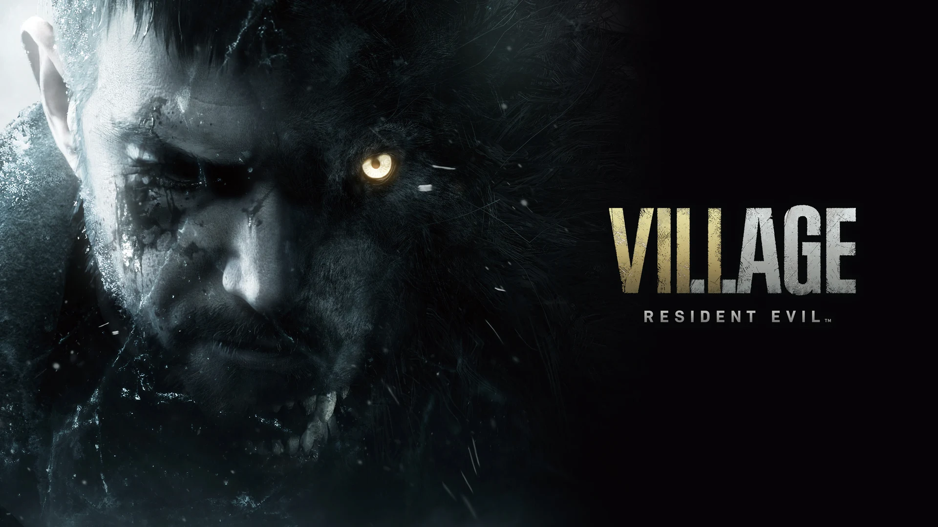 Широкий постер игры Resident Evil Village