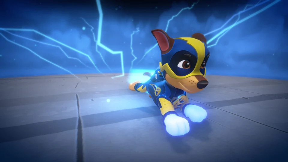 Игровой кадр 3 из Paw Patrol Mighty Pups: Save Adventure Bay
