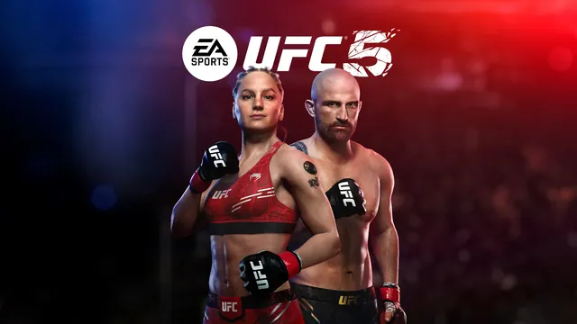 — обложка игры UFC 5