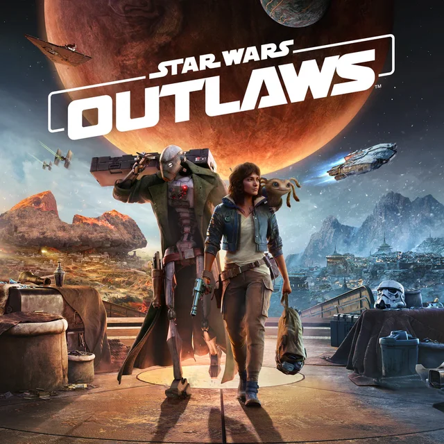Обложка игры Star Wars Outlaws