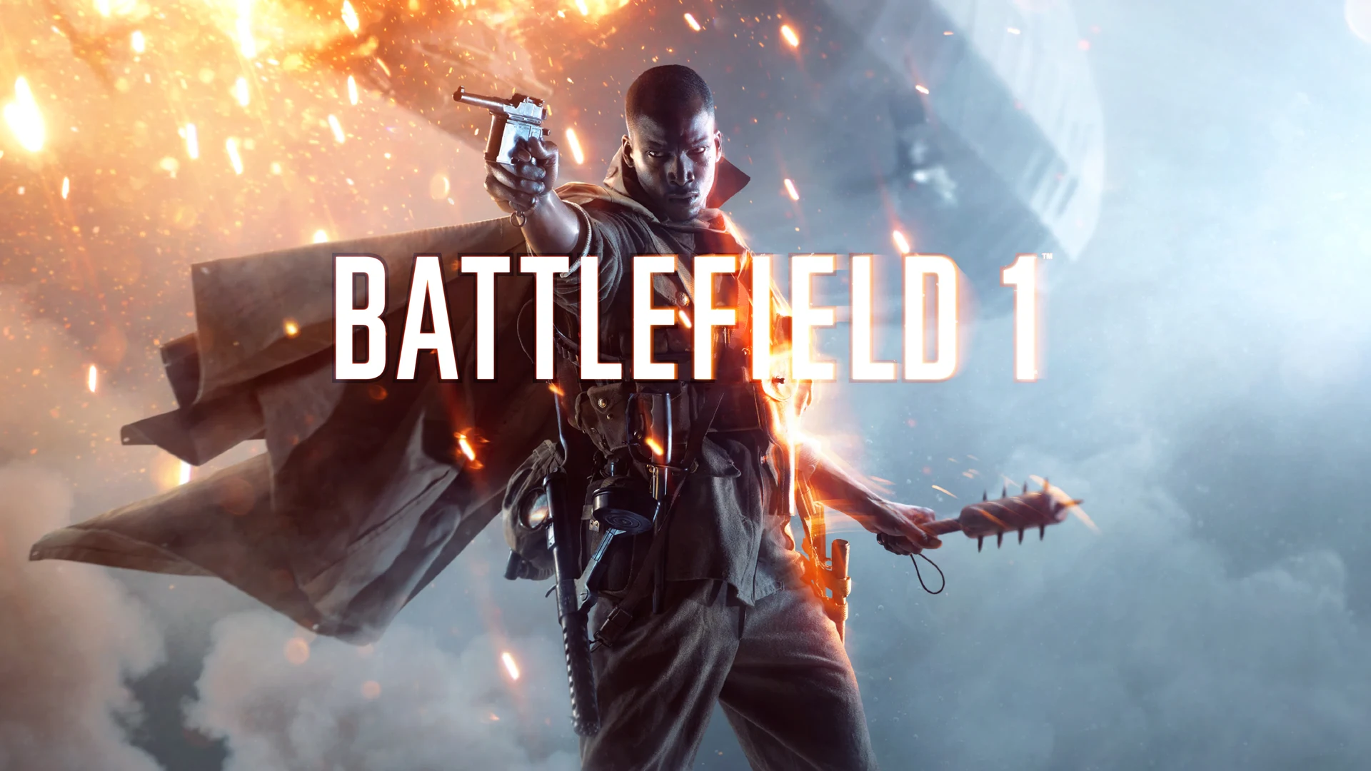 Широкий постер игры Battlefield 1 (Баттлфилд 1)