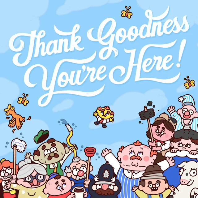 Обложка игры Thank Goodness You’re Here!
