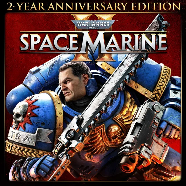 Обложка игры Warhammer 40,000: Space Marine 2