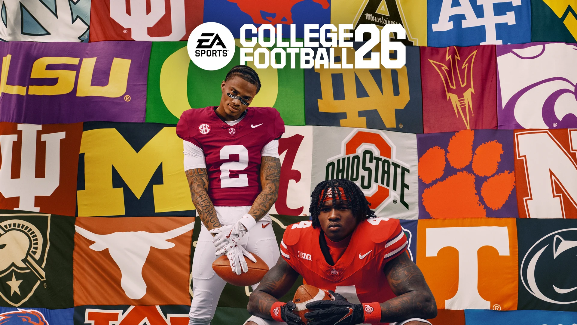 Широкий постер игры EA SPORTS College Football 26