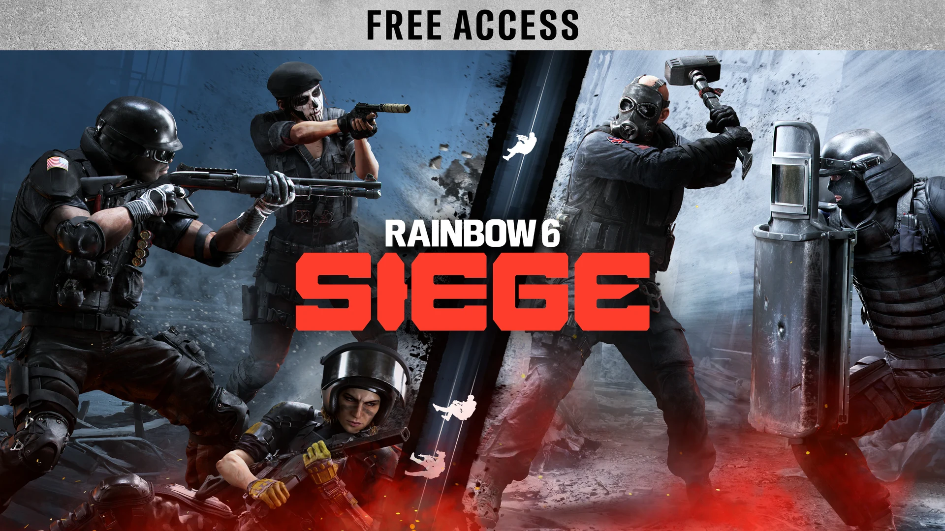 Широкий постер игры Tom Clancy’s Rainbow Six Siege