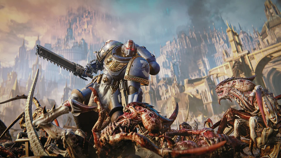 Игровой кадр 1 из Warhammer 40,000: Space Marine 2