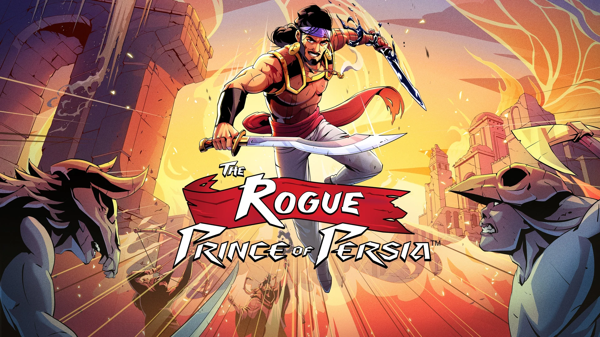 Широкий постер игры The Rogue Prince of Persia