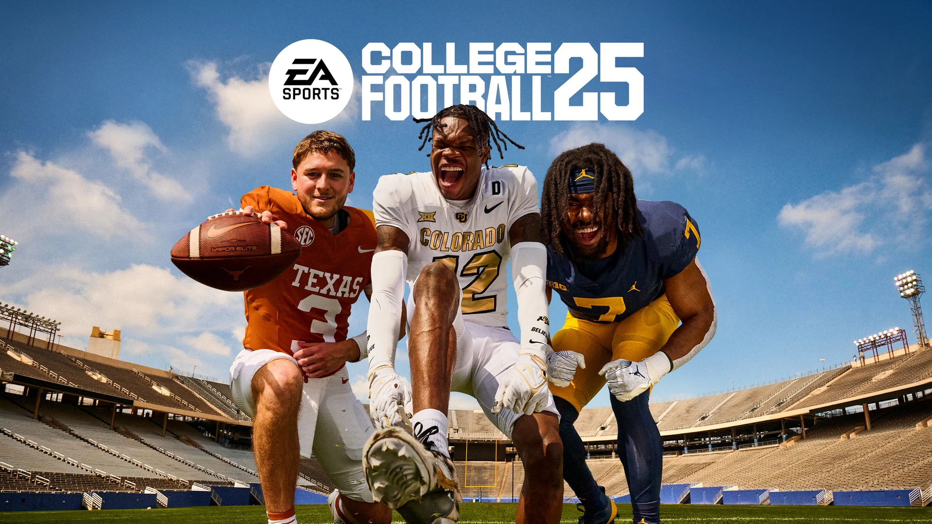 Широкий постер игры EA SPORTS College Football 25