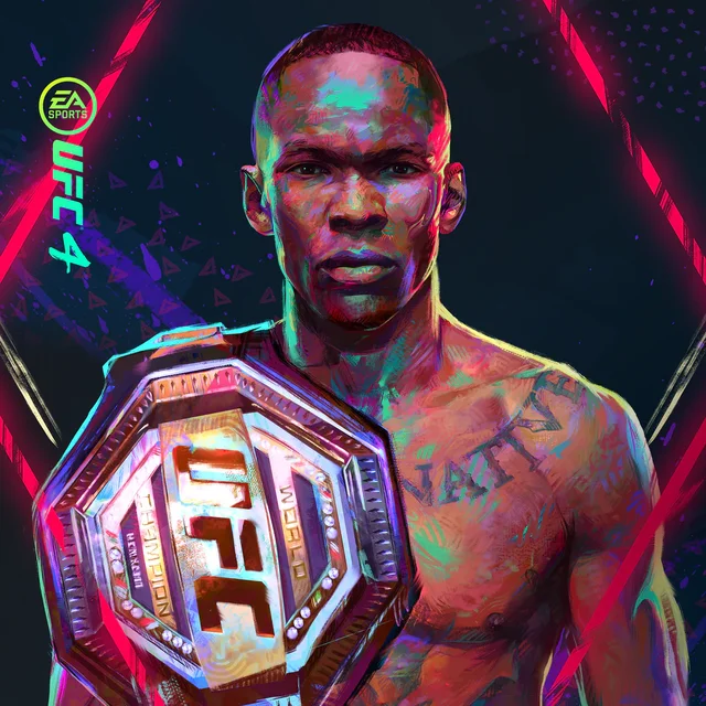 Обложка игры UFC 4 (ЮФС 4)