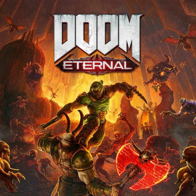Обложка игры DOOM Eternal