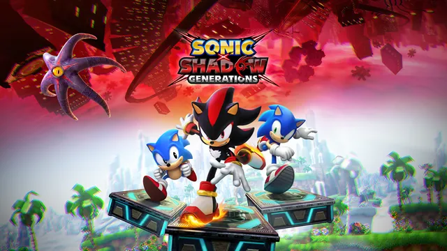 Обложка игры Sonic X Shadow Generations
