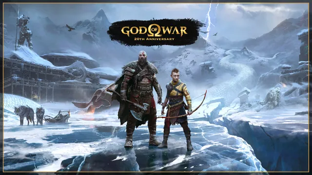Обложка игры God of War Ragnarök