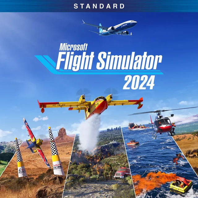 Обложка игры Microsoft Flight Simulator