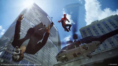 Игровой кадр 2 из Marvel’s Spider-Man (Питер Паркер)