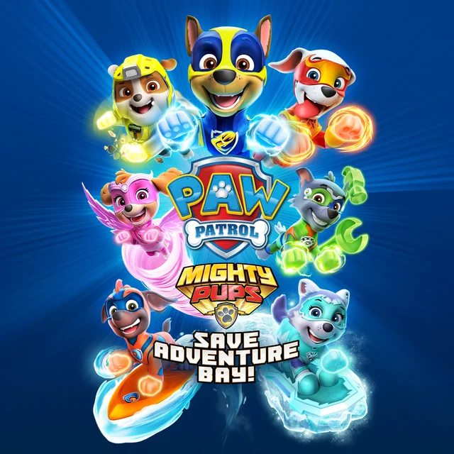 Обложка игры Paw Patrol Mighty Pups: Save Adventure Bay
