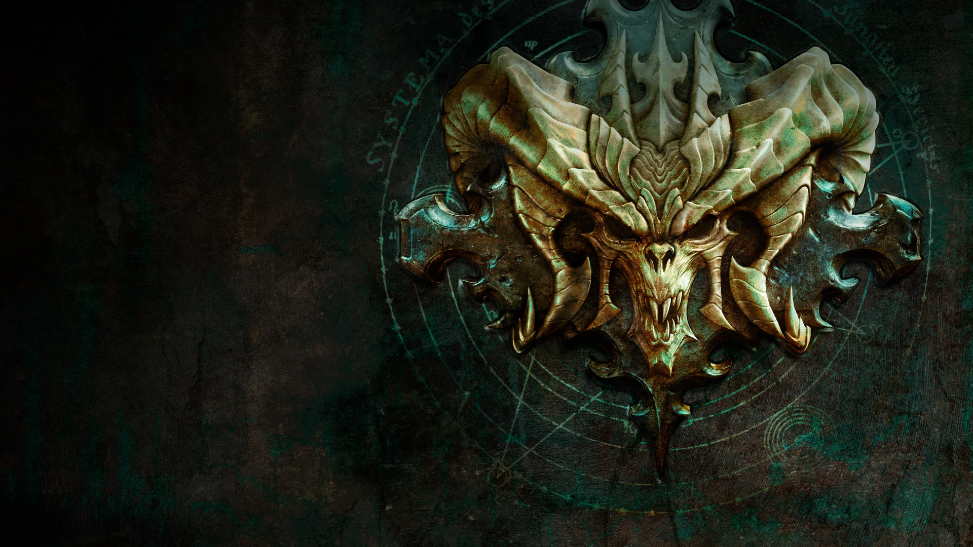 Широкий постер игры Diablo III (Диабло 3)