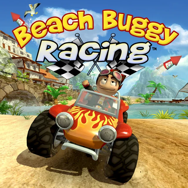 Обложка игры Beach Buggy Racing (Бич Багги Рейсинг)