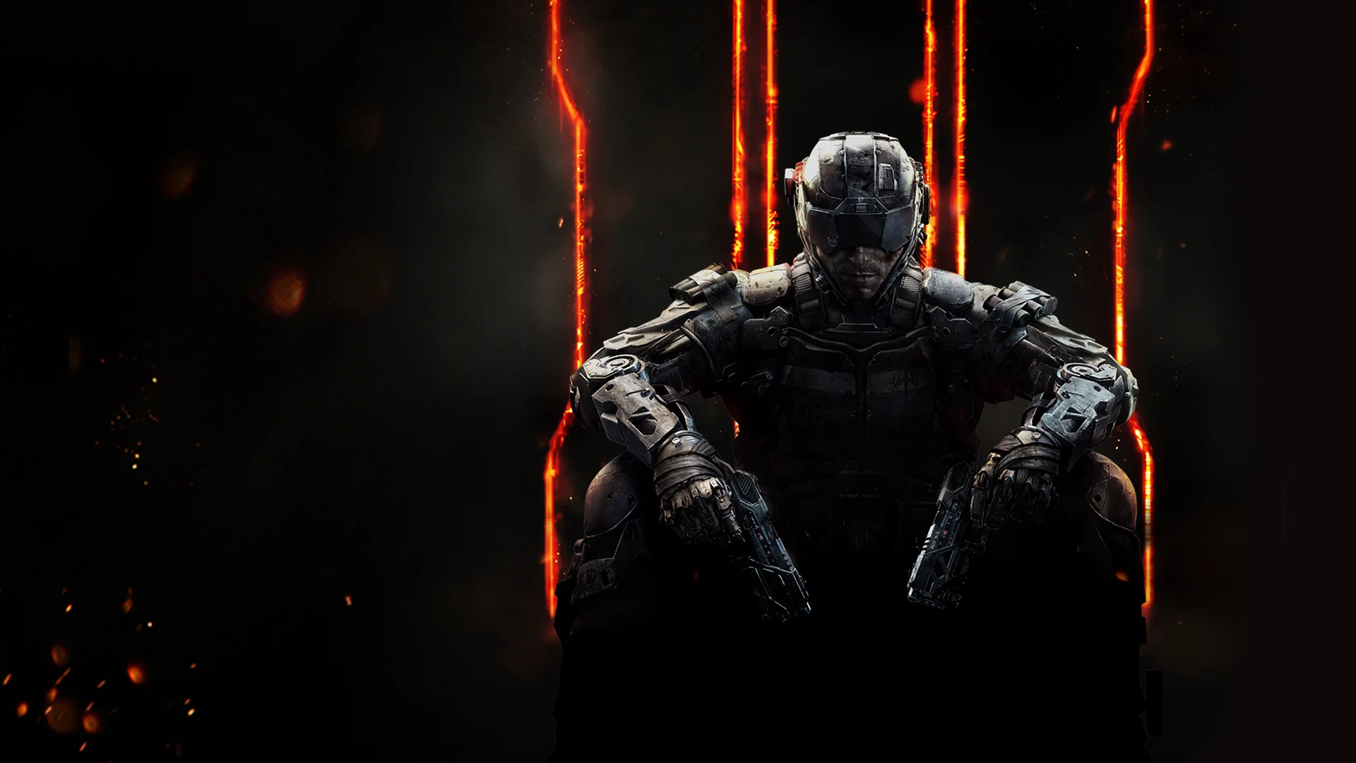 Широкий постер игры Call of Duty: Black Ops III