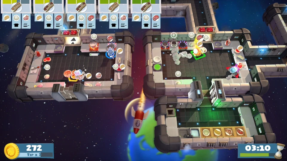 Игровой кадр 1 из Overcooked! All You Can Eat