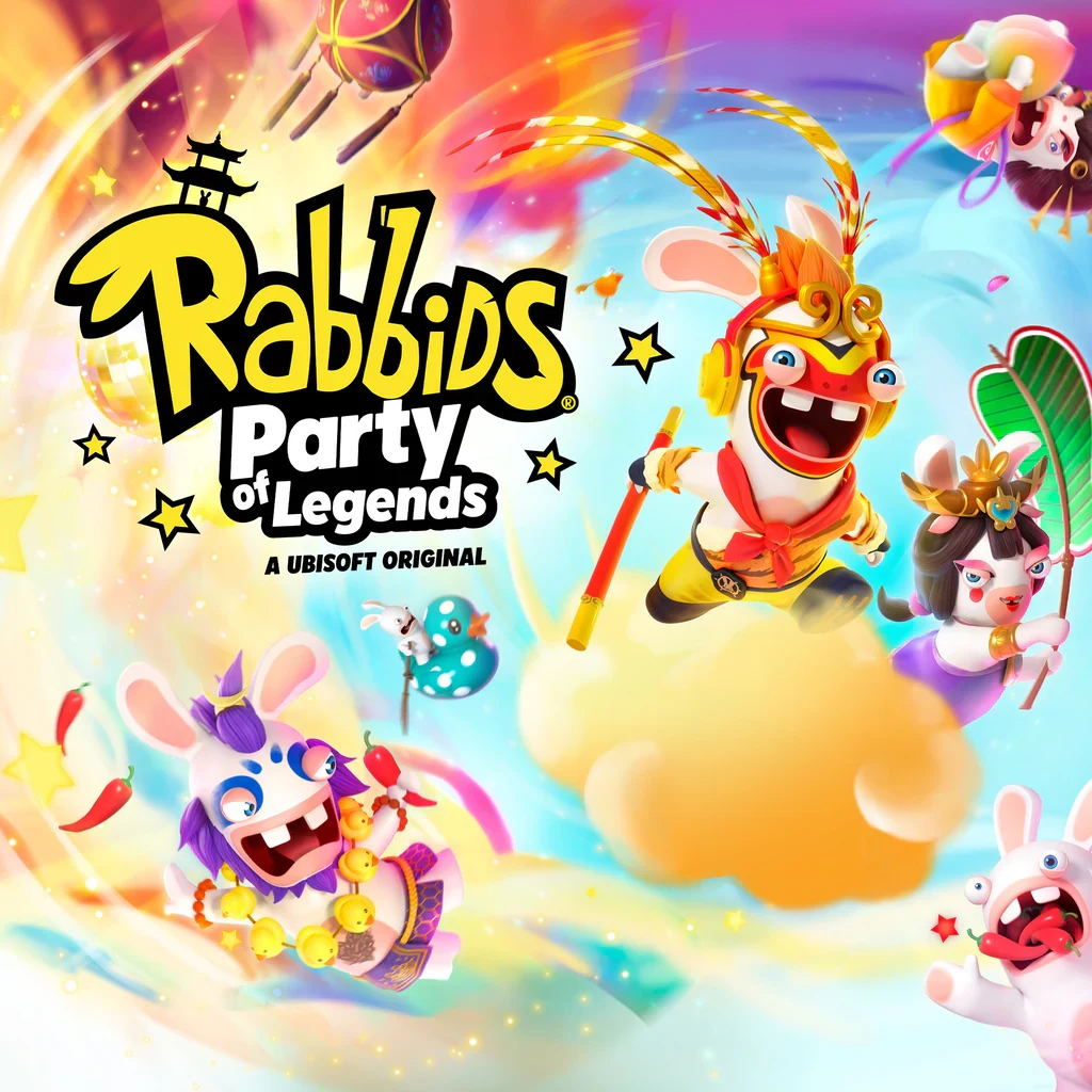 Широкий постер игры Rabbids: Party of Legends