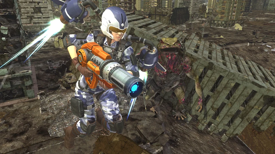 Earth Defense Force 6 ойынынан 3-кадр