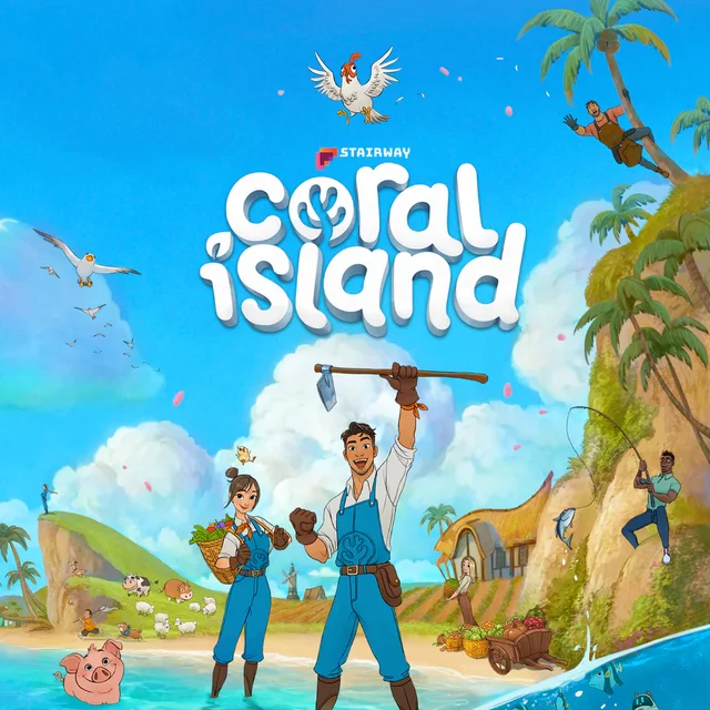 Обложка игры Coral Island