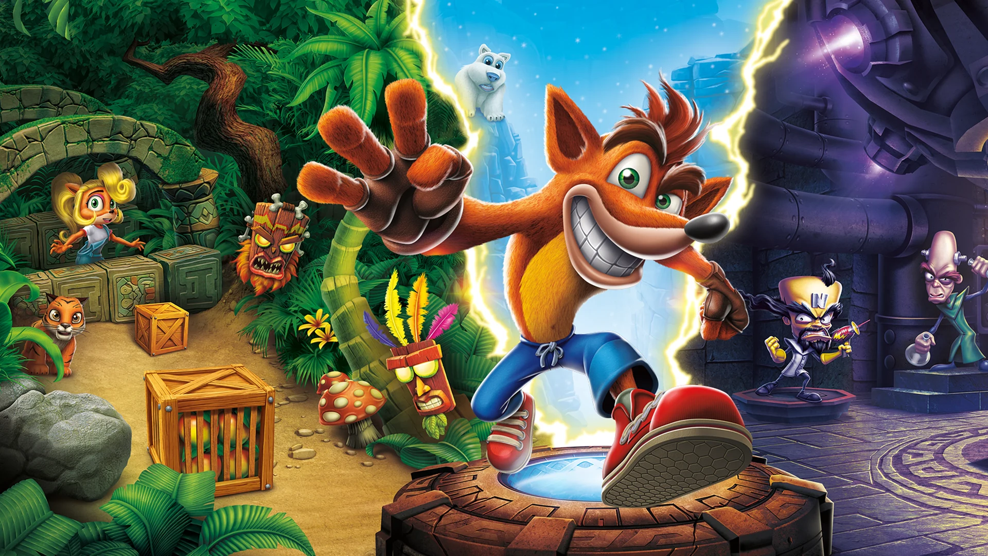 Широкий постер игры Crash Bandicoot™ N. Sane Trilogy
