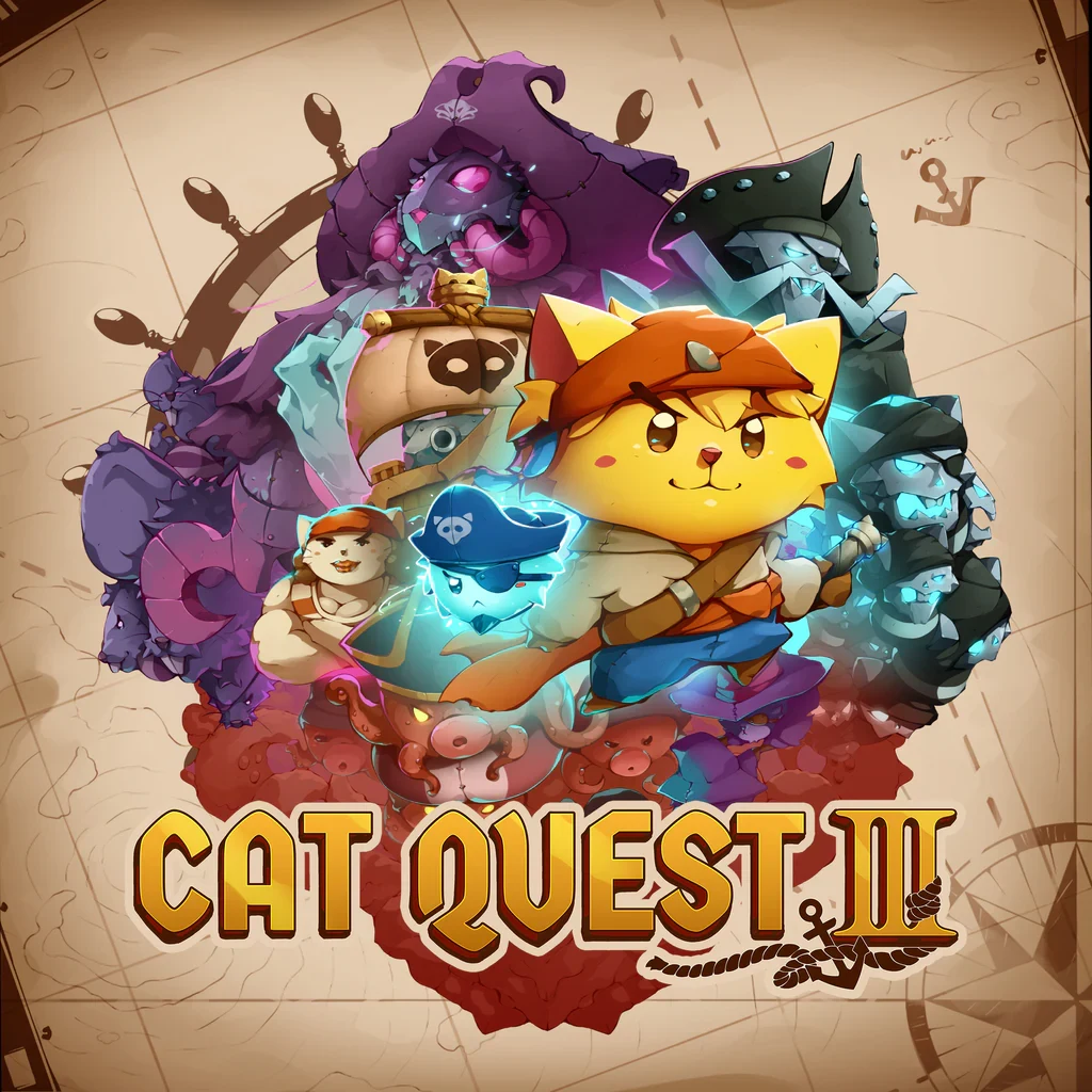 Широкий постер игры Cat Quest III