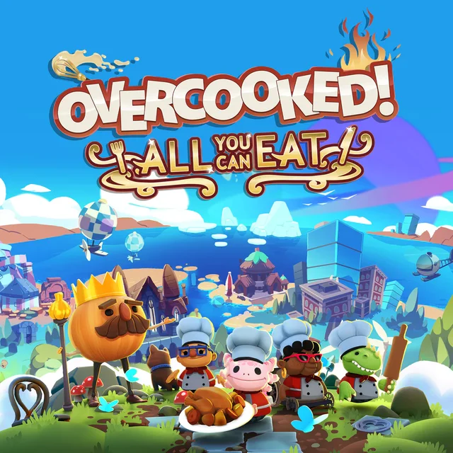 Обложка игры Overcooked! All You Can Eat