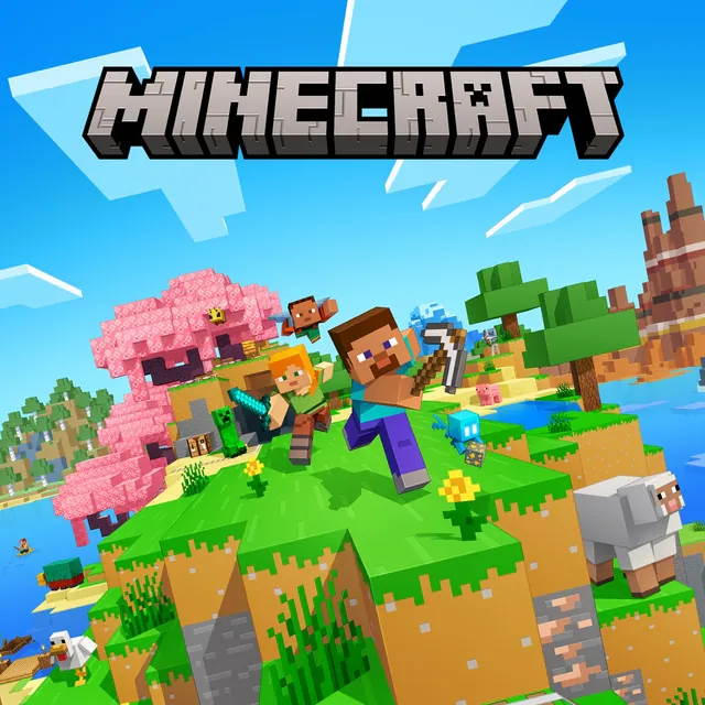 Обложка игры Minecraft