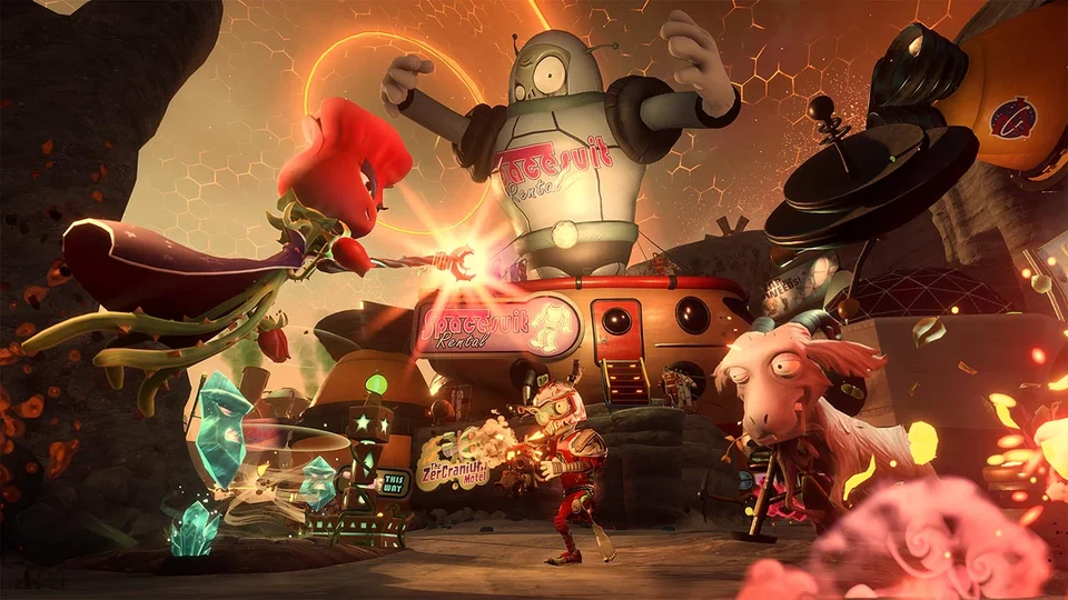 Игровой кадр 1 из Plants vs. Zombies Garden Warfare 2