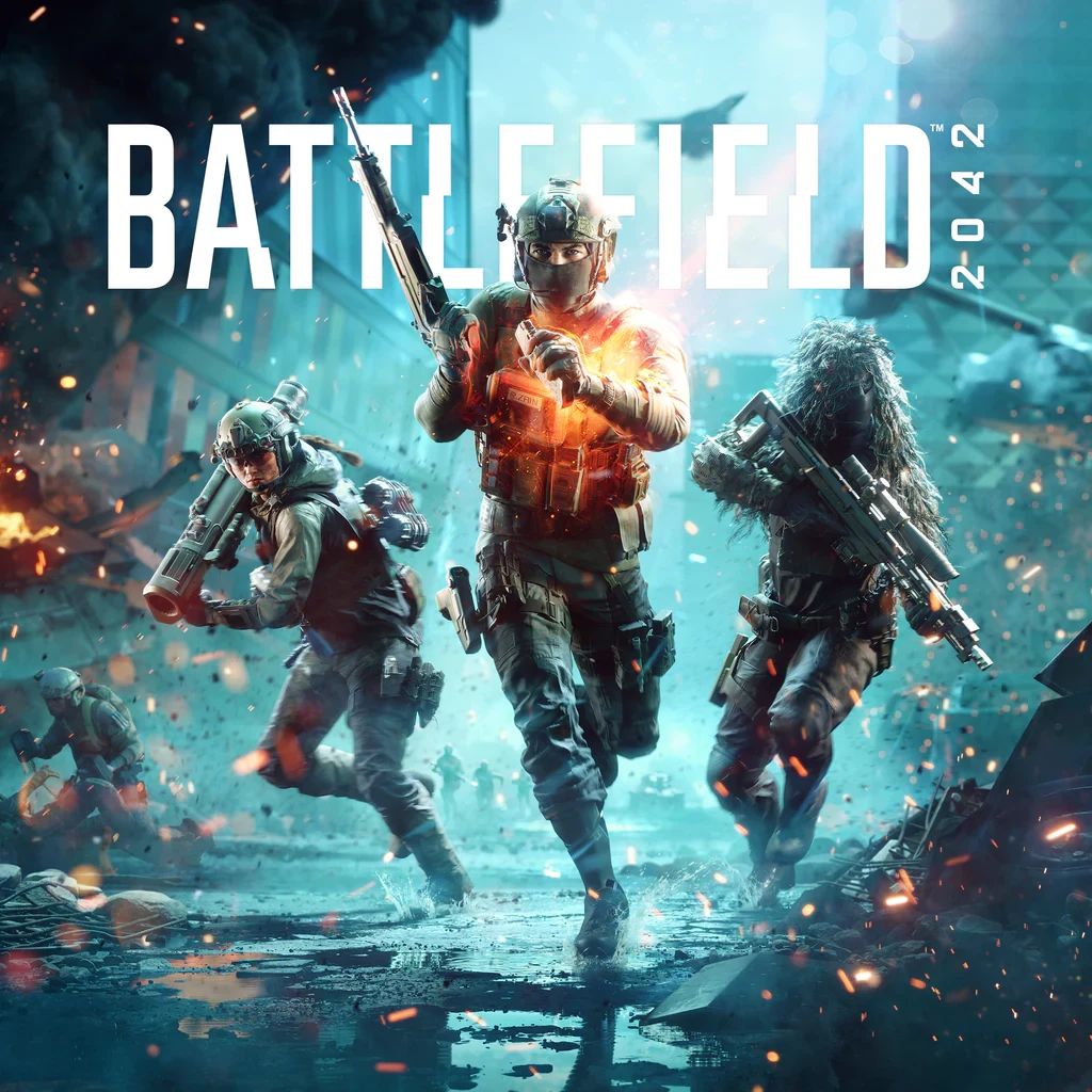 Широкий постер игры Battlefield 2042