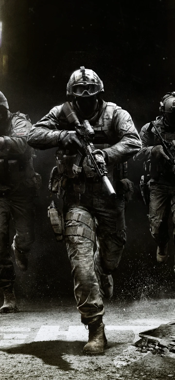 Широкий постер игры Call of Duty: Modern Warfare 4